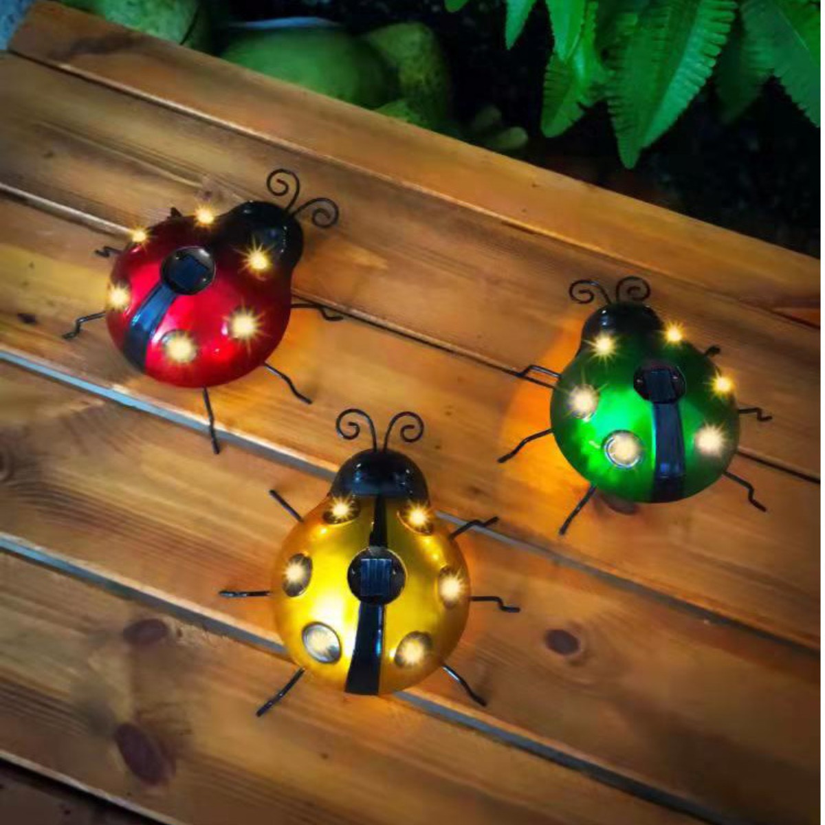 New Solar Iron Art Ladybug Cre - Art Craft Ladybug reseña y precio