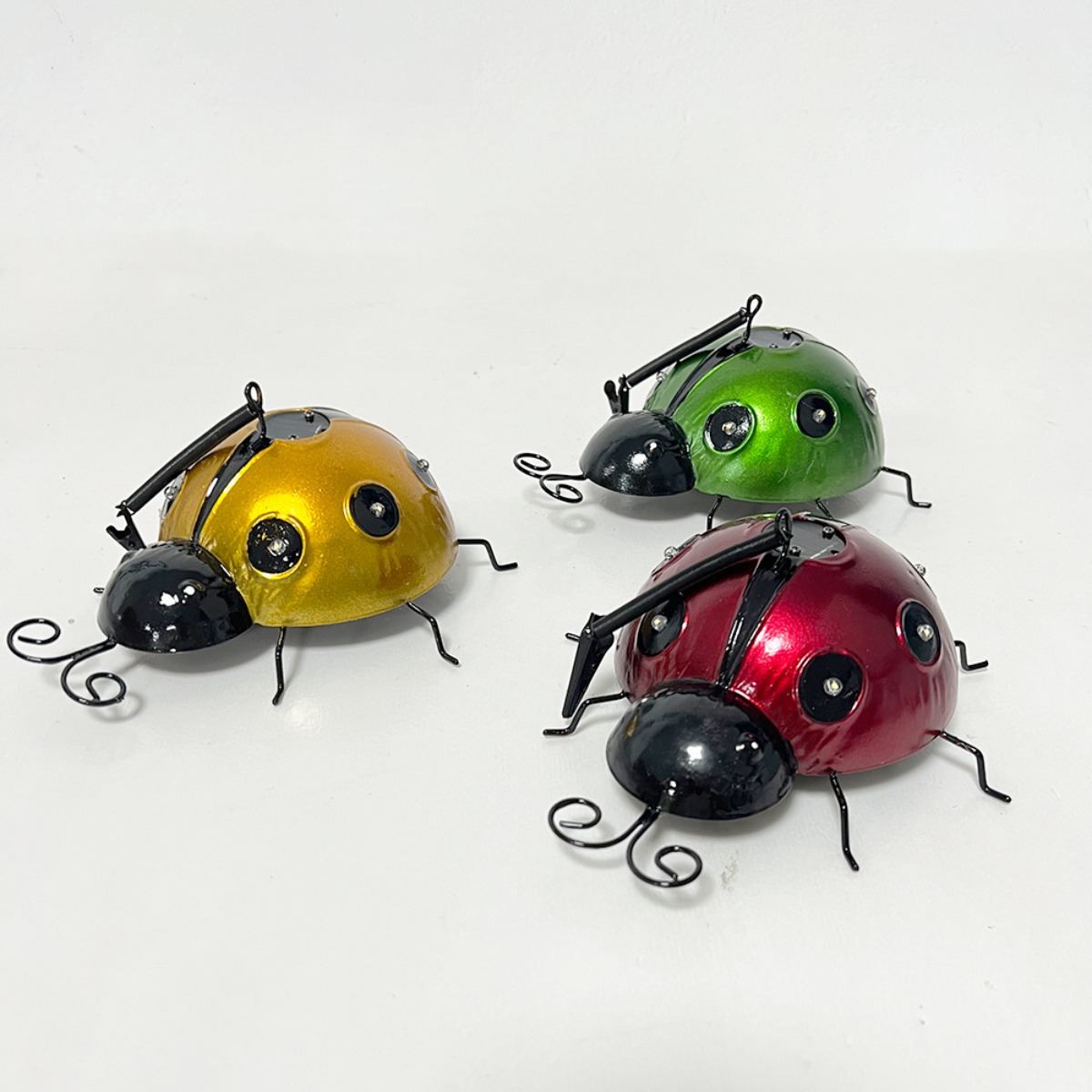 New Solar Iron Art Ladybug Cre - Art Craft Ladybug reseña y precio