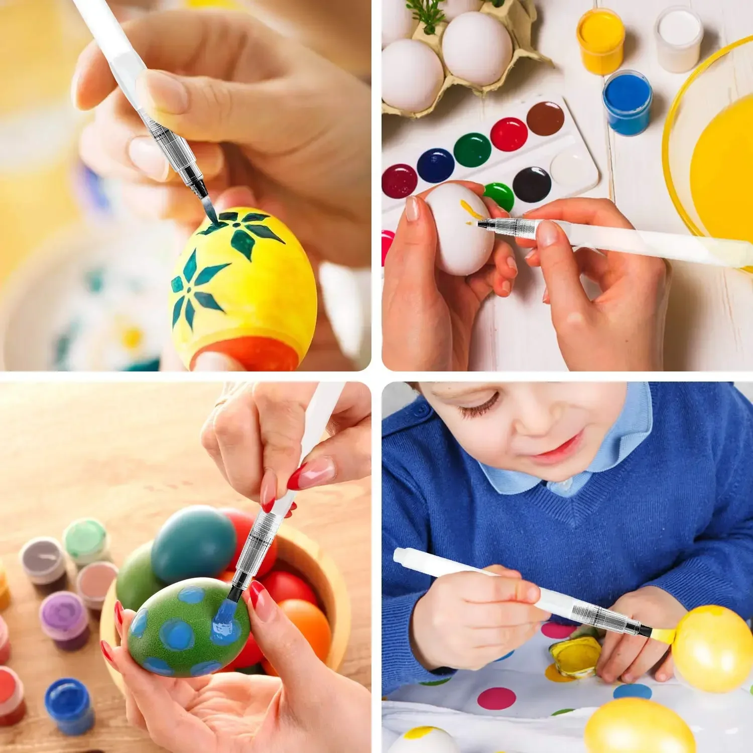 3/6 Piece Water Color Brush Pe - Illustration Marker Set reseña y precio
