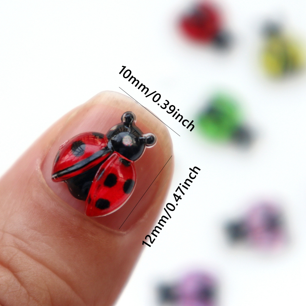 30pcs Mini Colorful Ladybug Ca - Art Craft Ladybug reseña y precio