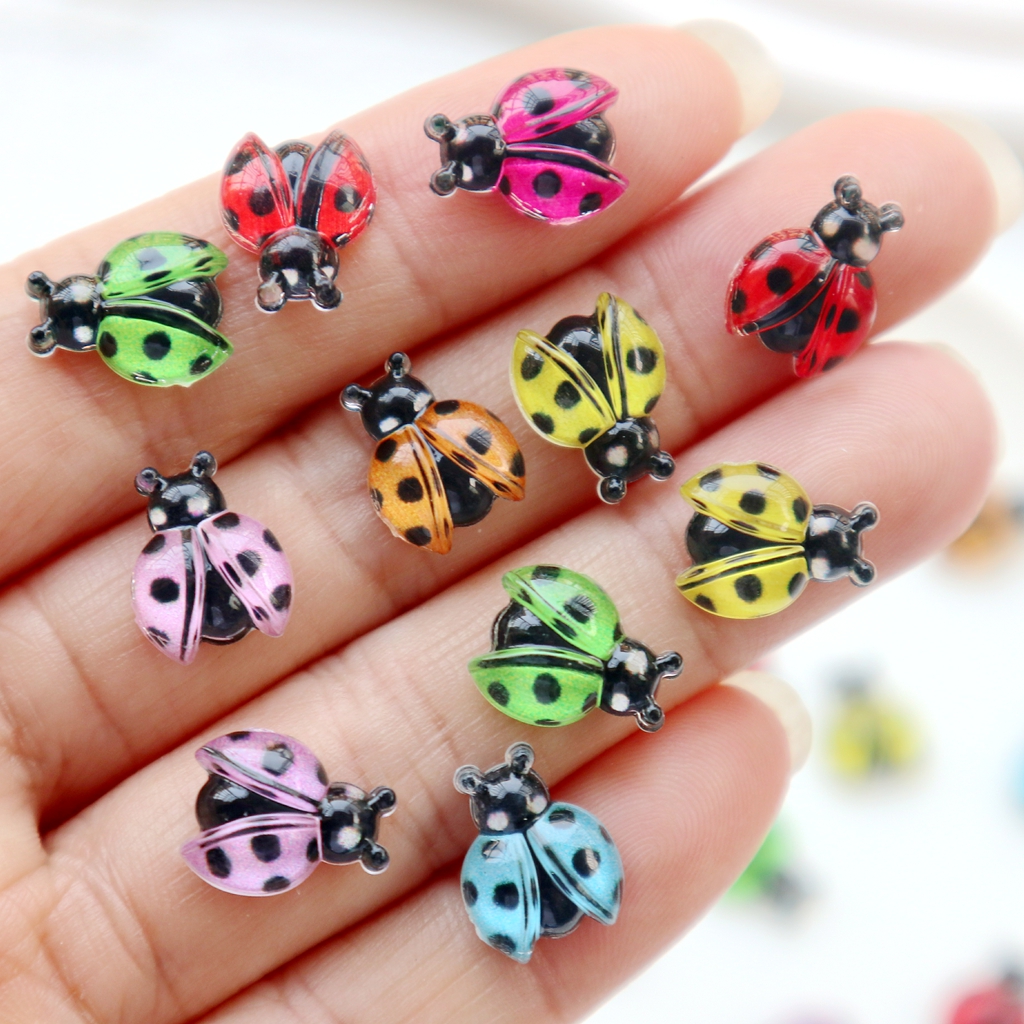 30pcs Mini Colorful Ladybug Ca - Art Craft Ladybug reseña y precio