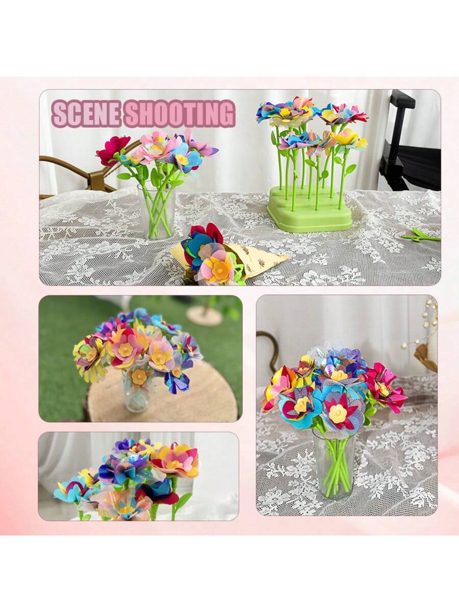 Kids Flower Craft Kit with Pre - Art Craft Kits For Kids reseña y precio