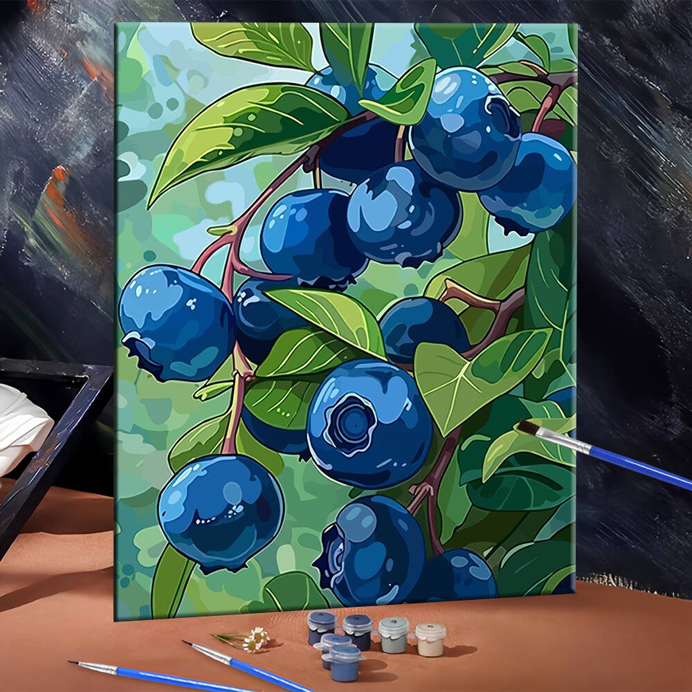 DIY Drawing By Numbers Blueber - Art Craft Number reseña y precio