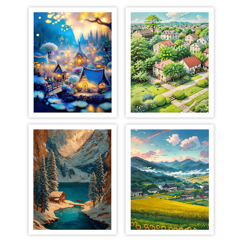 GATYZTORY Painting By Numbers  - Art Craft Village reseña y precio
