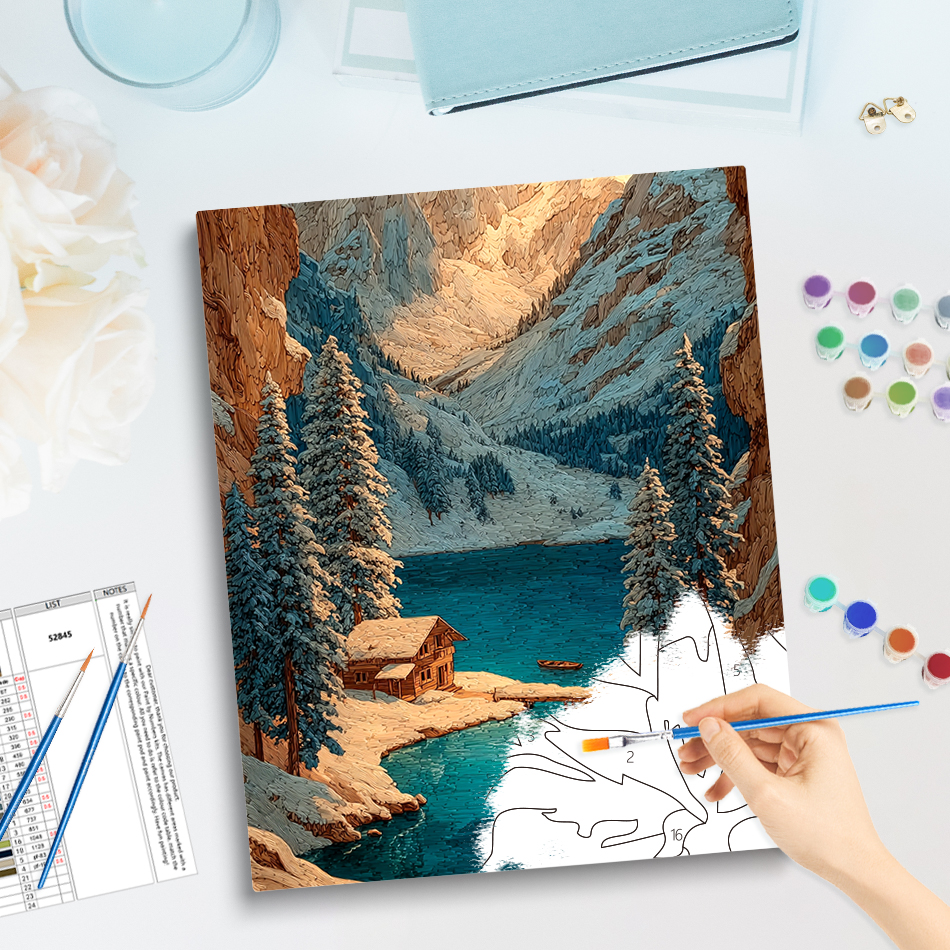 GATYZTORY Painting By Numbers  - Art Craft Village reseña y precio