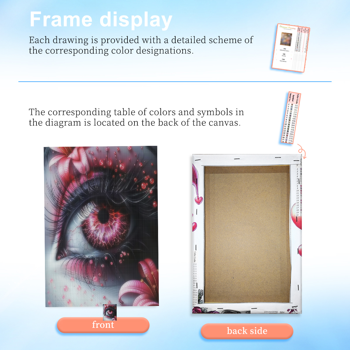 RUOPOTY Red Pupils Diamond Pai - Art Craft Ideas With Paper reseña y precio