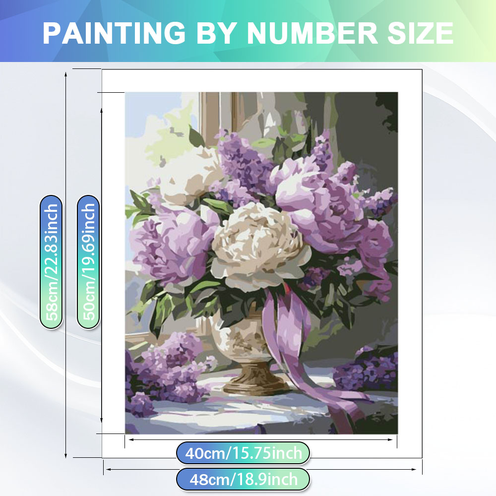 HUACAN Painting By Numbers Adu - Art Craft Number reseña y precio