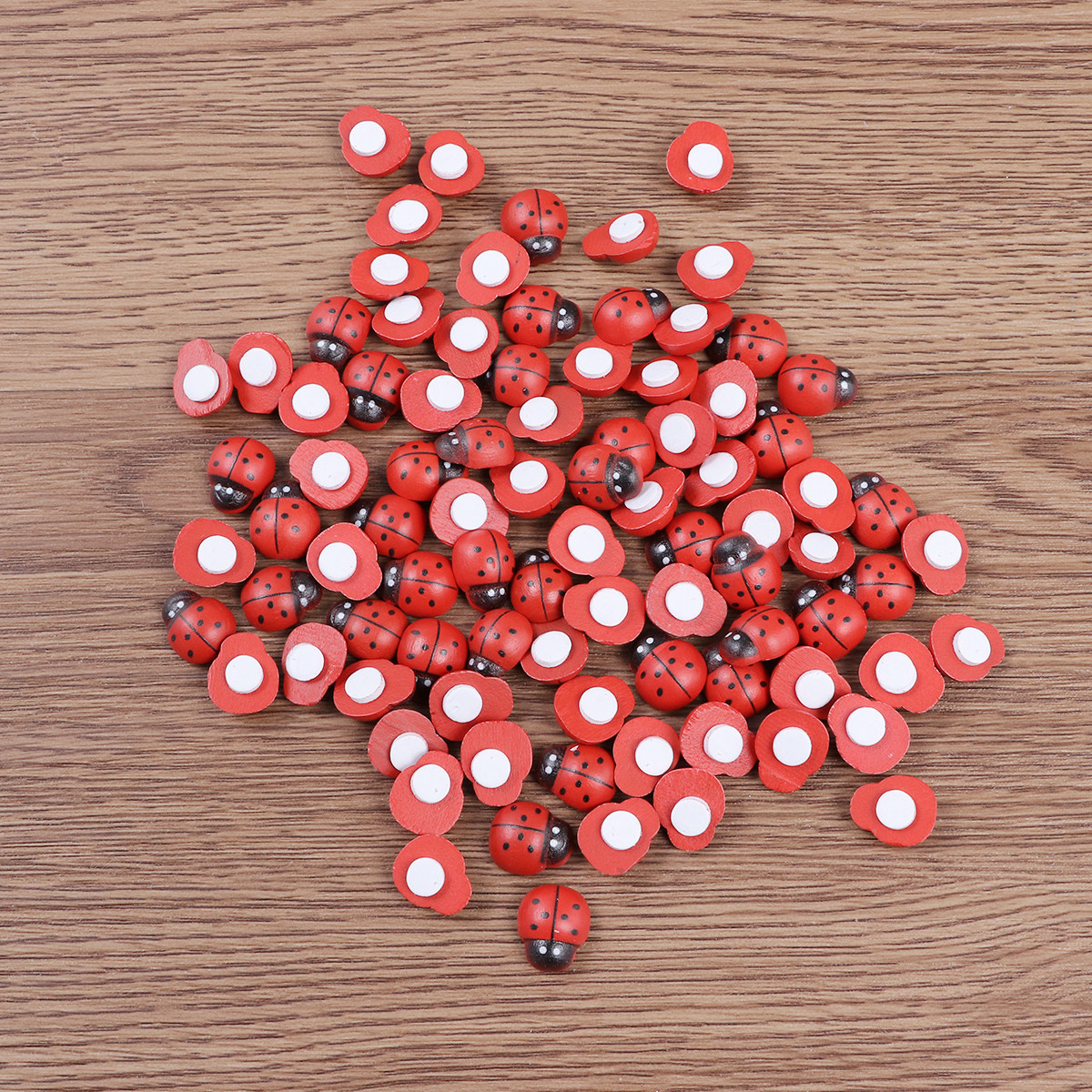 100Pcs Ladybugs Shaped Sponge  - Art Craft Ladybug reseña y precio