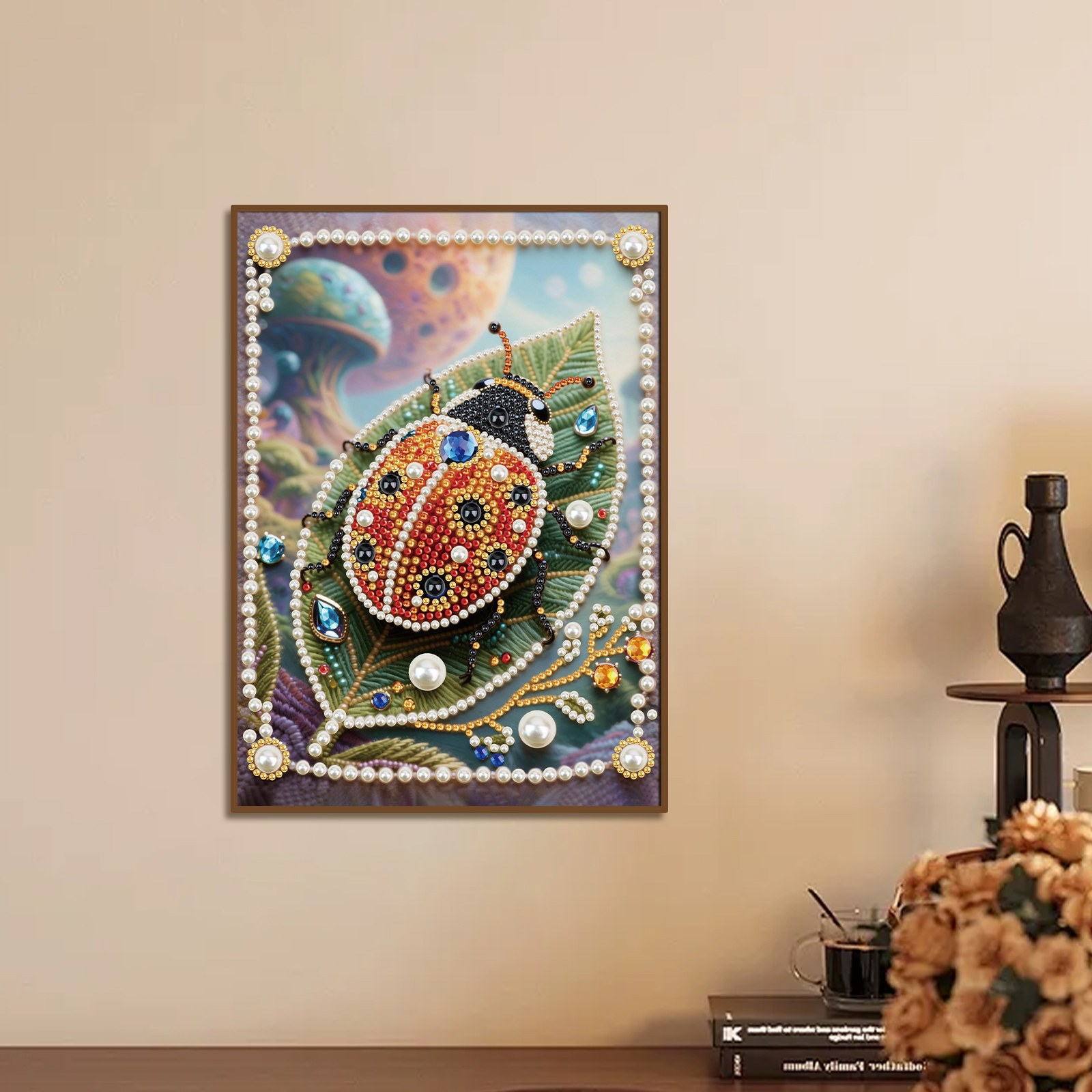 DIY Pearl Diamond Art Painting - Art Craft Ladybug reseña y precio