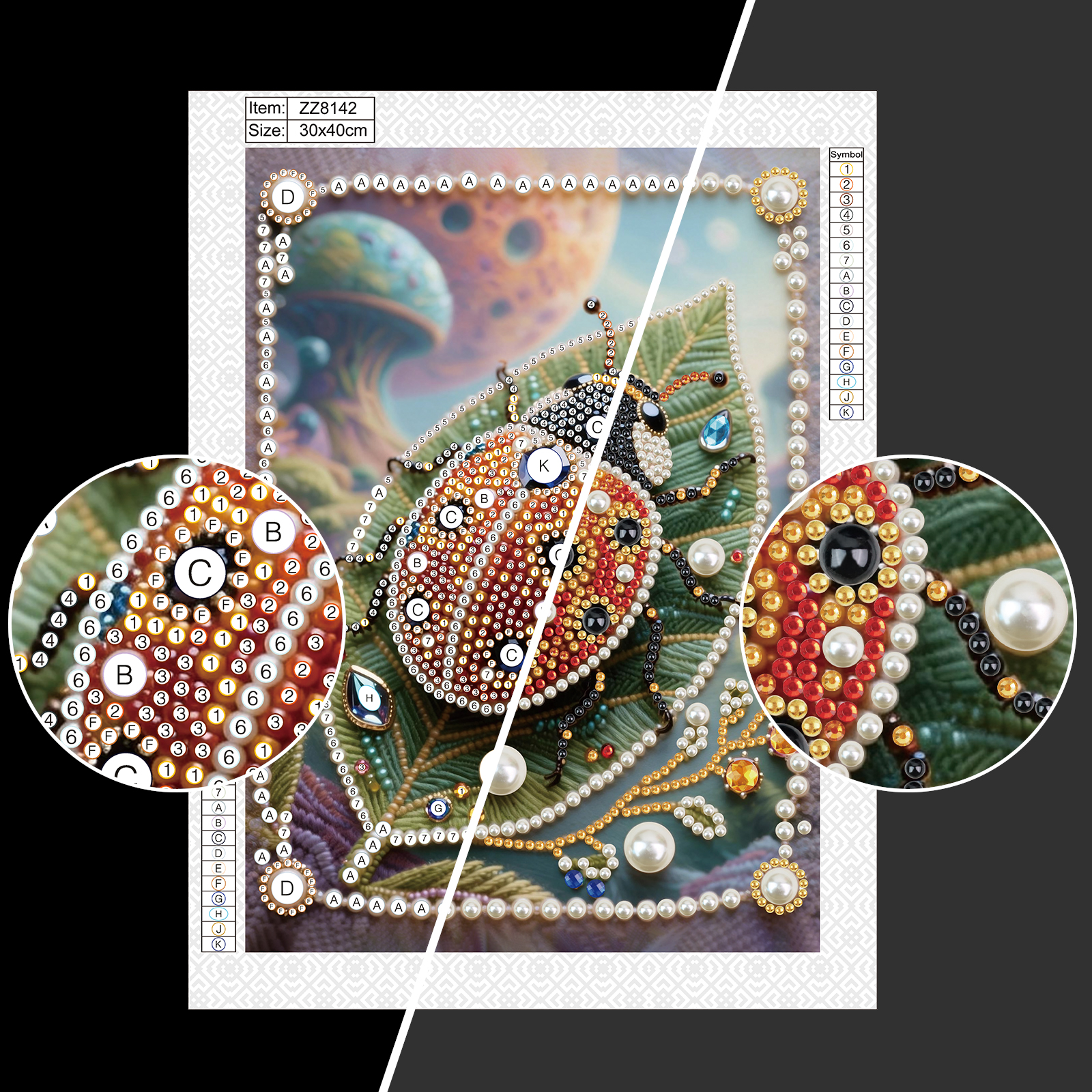 DIY Pearl Diamond Art Painting - Art Craft Ladybug reseña y precio