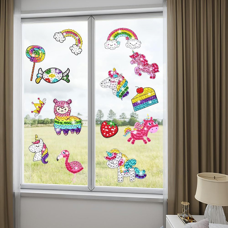 Make Diamond Stickers Kids 5D  - Art Craft Ideas With Paper reseña y precio