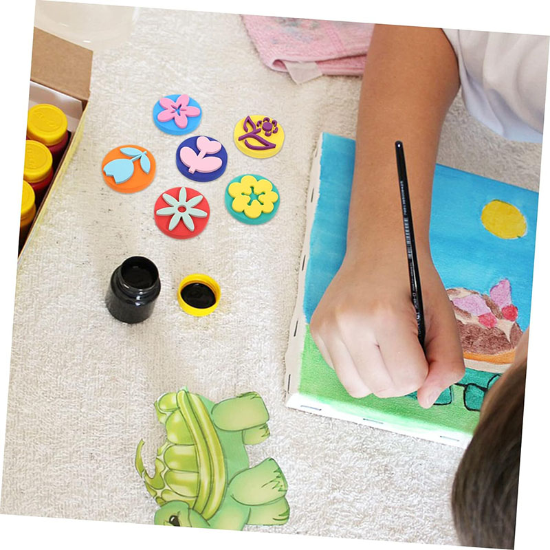 6Pcs/bag Foam Stamps for Paint - Art Craft 3 Year Old reseña y precio