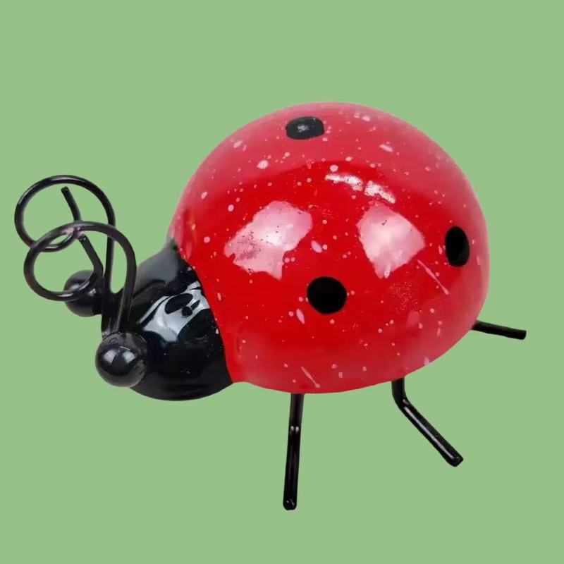 Metal Ladybug Iron Art Handmad - Art Craft Ladybug reseña y precio