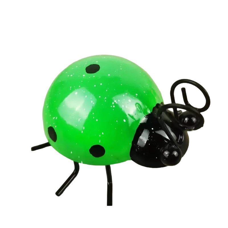 Metal Ladybug Iron Art Handmad - Art Craft Ladybug reseña y precio