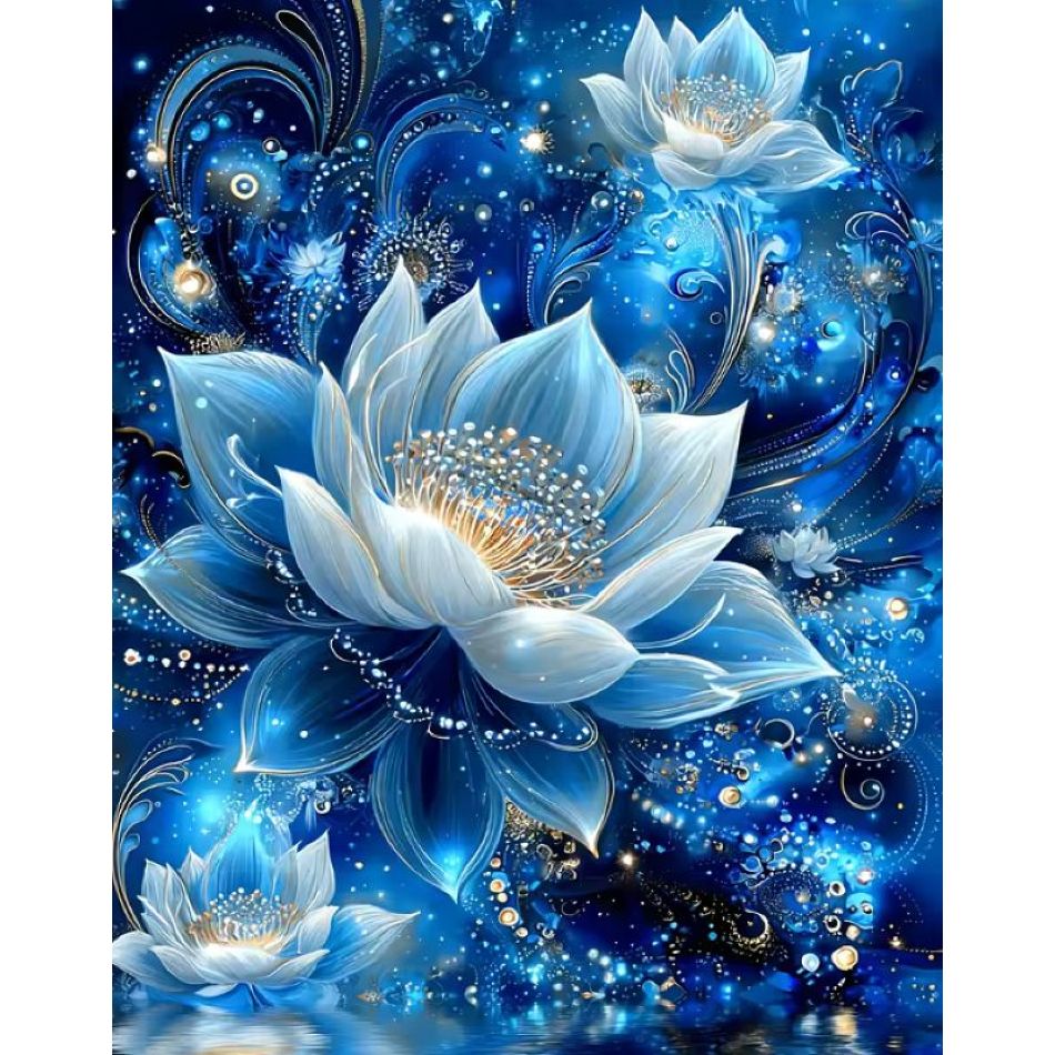 RUOPOTY Blue Lotus Diamond Pai - Art Craft Ideas With Paper reseña y precio