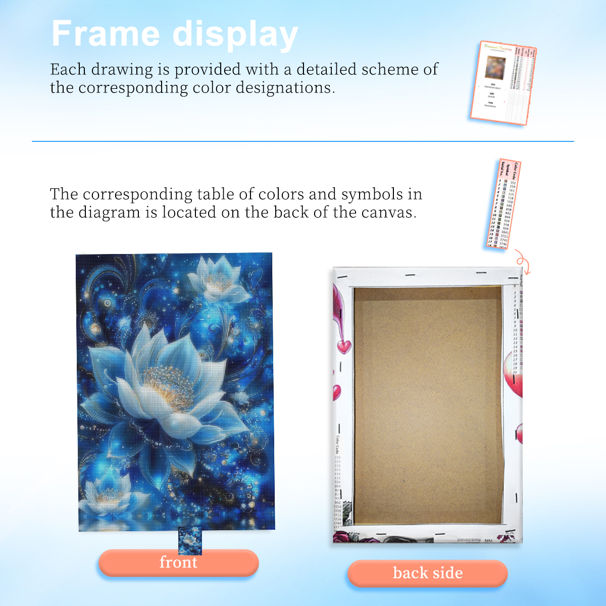 RUOPOTY Blue Lotus Diamond Pai - Art Craft Ideas With Paper reseña y precio