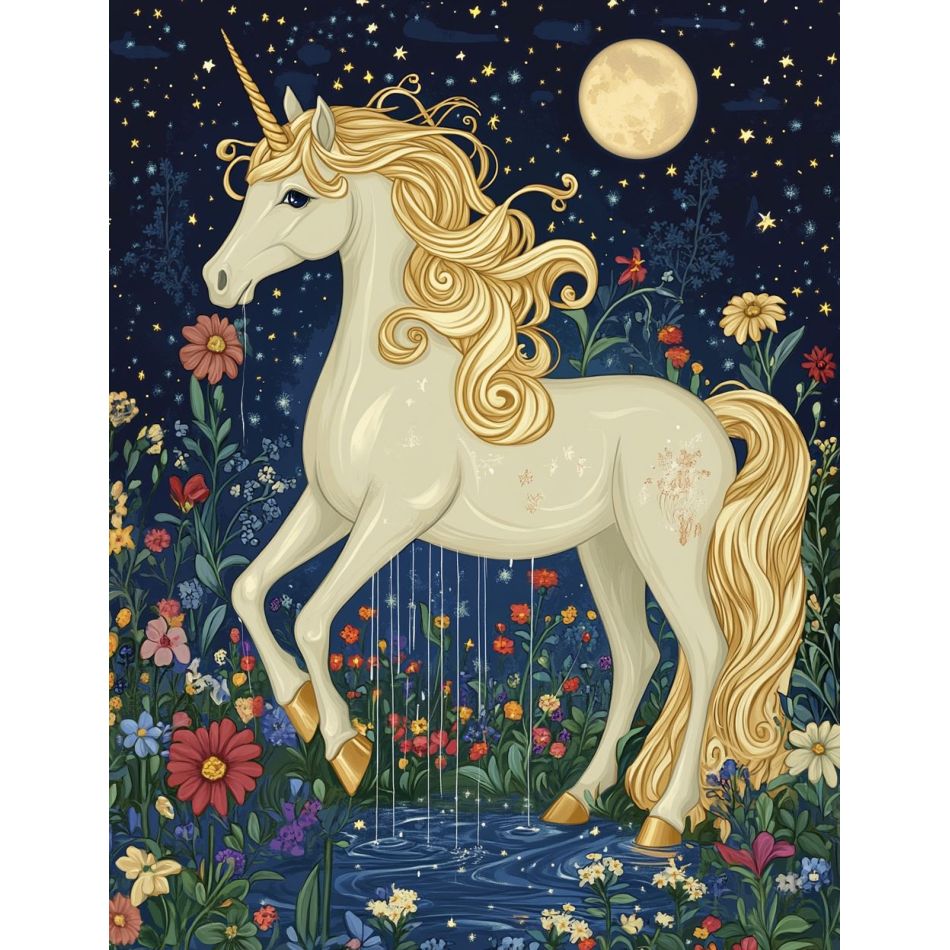 RUOPOTY The Horse Under The Mo - Art Craft Ideas With Paper reseña y precio
