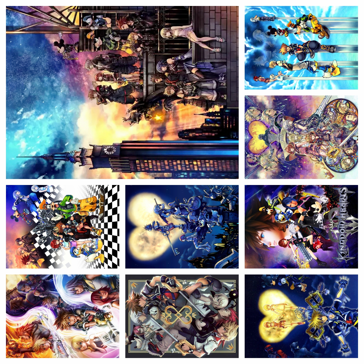 Kingdom Hearts Game Diamond Pa - Art Craft Game reseña y precio