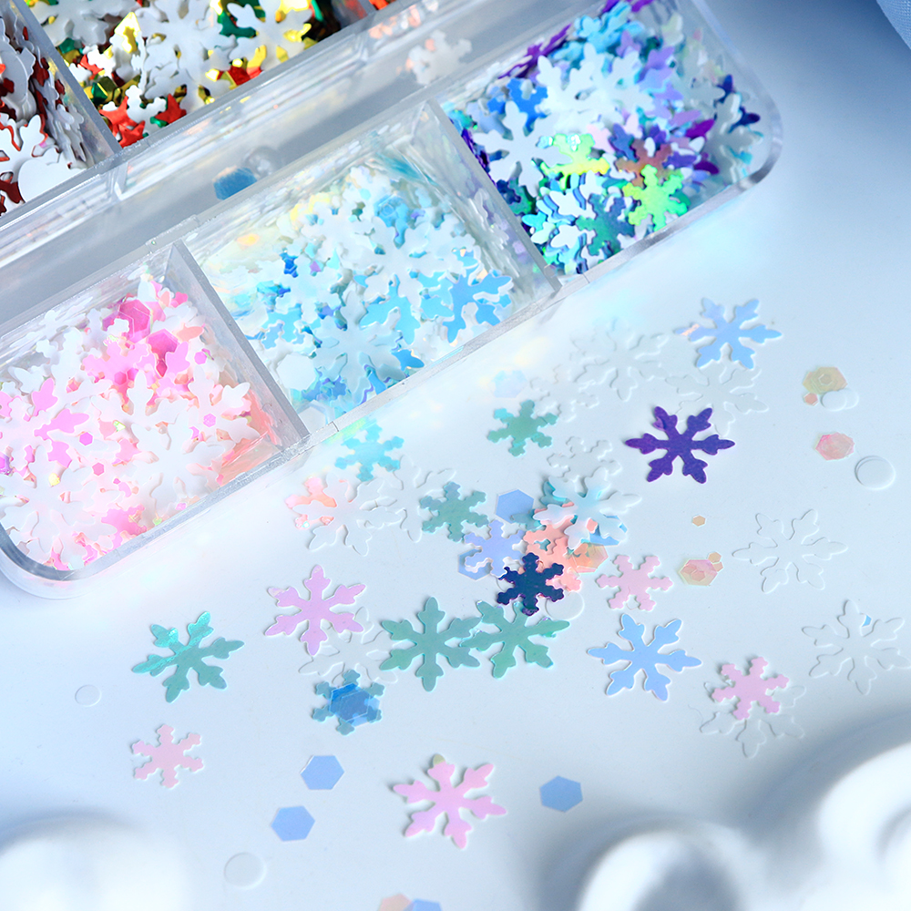 Christmas Mixed Color Snowflak - Art Craft Christmas Tree reseña y precio
