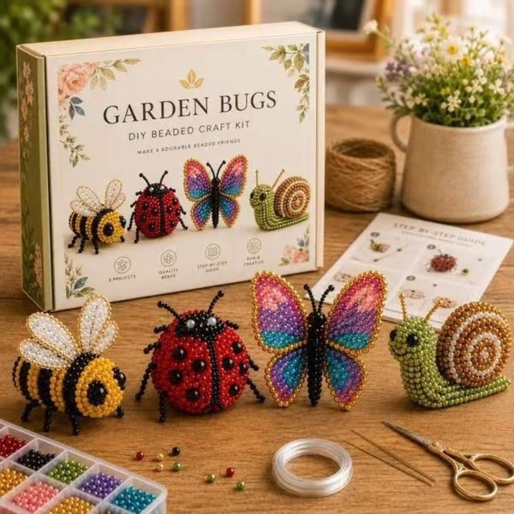 Cute Handmade DIY Animal Bead  - Art Craft Kits For Kids reseña y precio