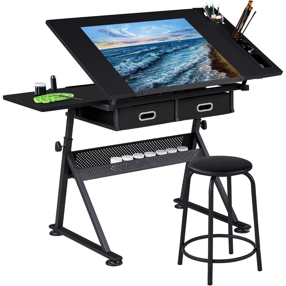 Drafting Table for Artists, He - Art & Craft Fair reseña y precio