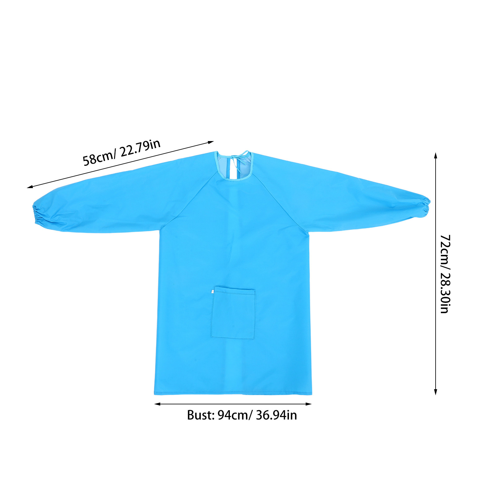 Waterproof Kids Smock Blue Lon - Art Craft Toddlers reseña y precio