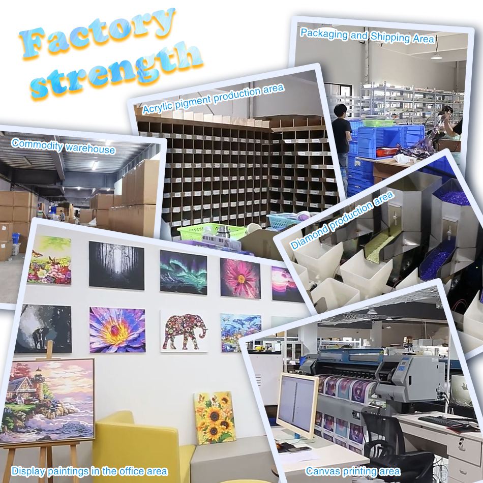 1pc frameless Painting By Numb - Art Craft Village reseña y precio