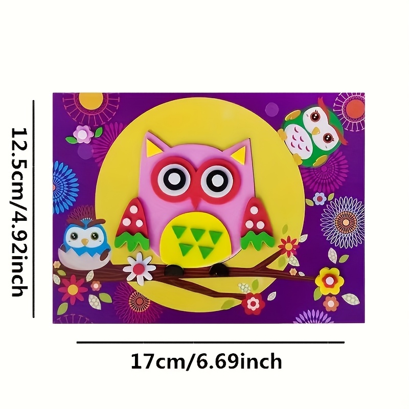 3D Stickers for Kids, Disposab - Art Craft Kits For Kids reseña y precio
