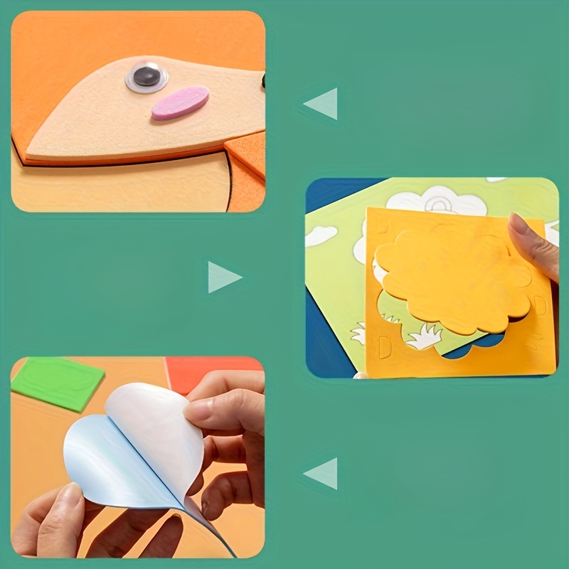 3D Stickers for Kids, Disposab - Art Craft Kits For Kids reseña y precio