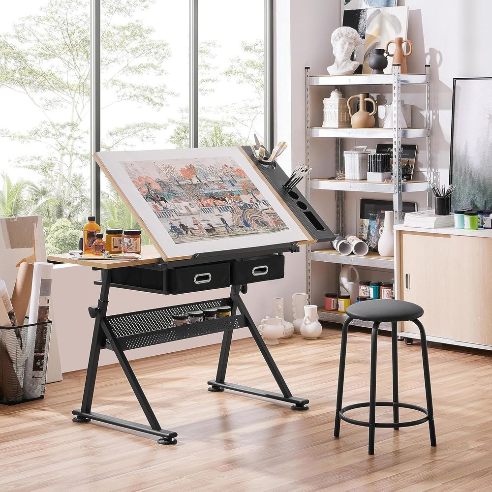 Height Adjustable Drating Tabl - Art & Craft Fair reseña y precio