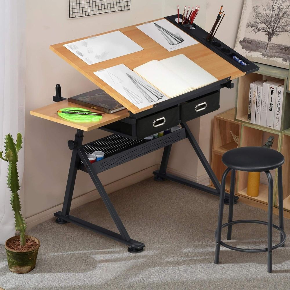 Height Adjustable Drating Tabl - Art & Craft Fair reseña y precio