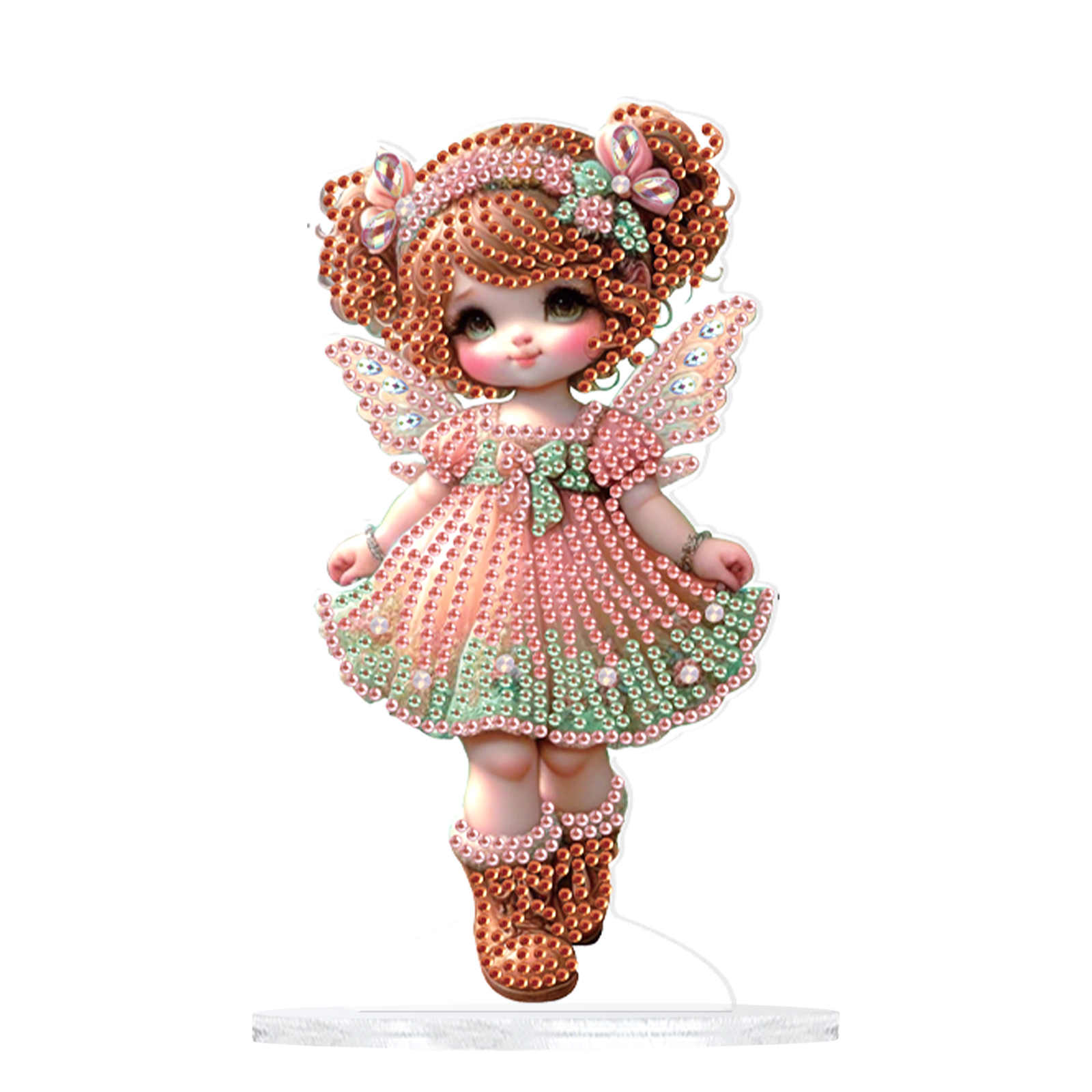 Irregular Shape Pink Doll Diam - Art Craft Display reseña y precio
