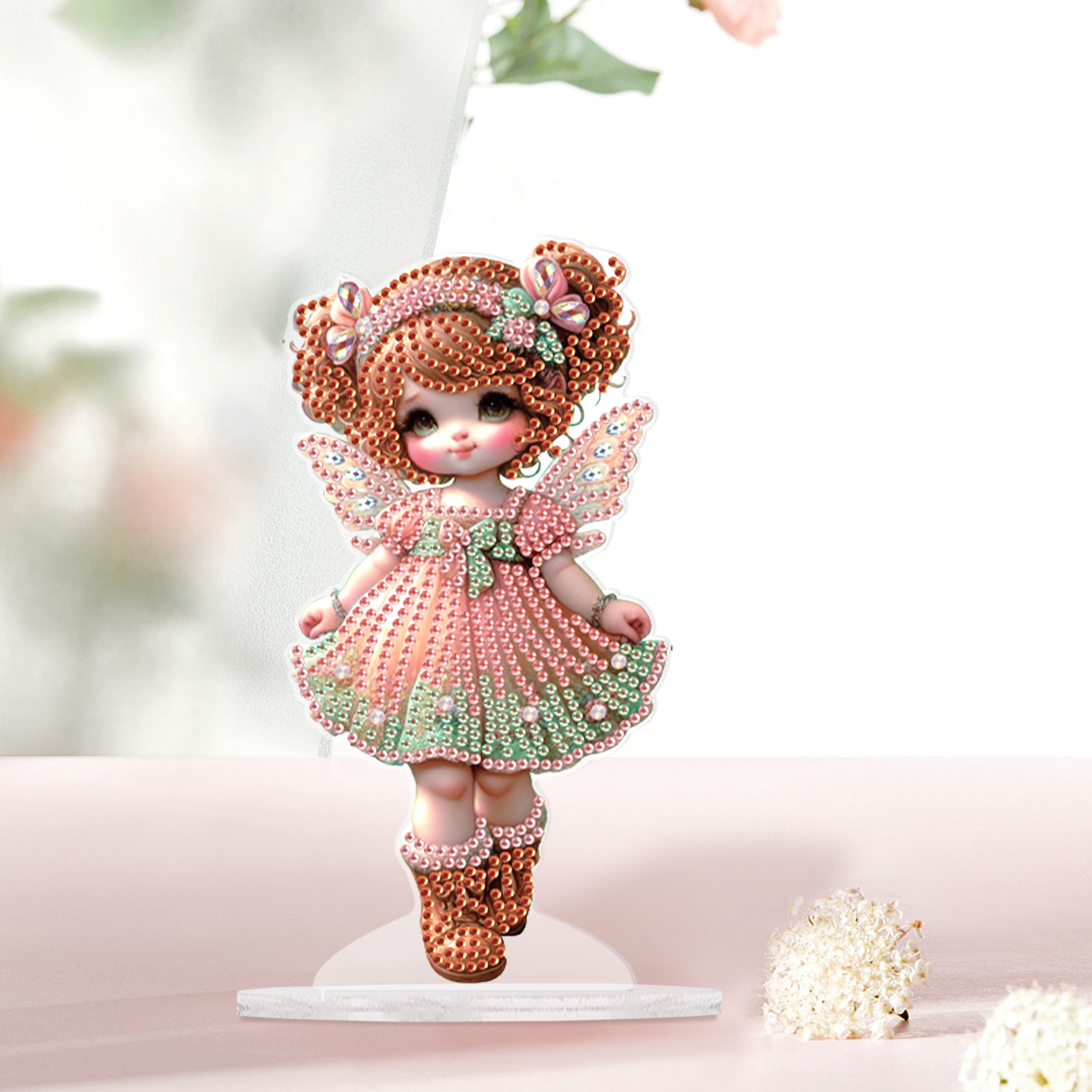 Irregular Shape Pink Doll Diam - Art Craft Display reseña y precio
