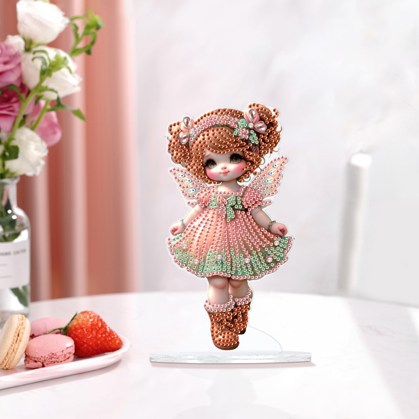 Irregular Shape Pink Doll Diam - Art Craft Display reseña y precio