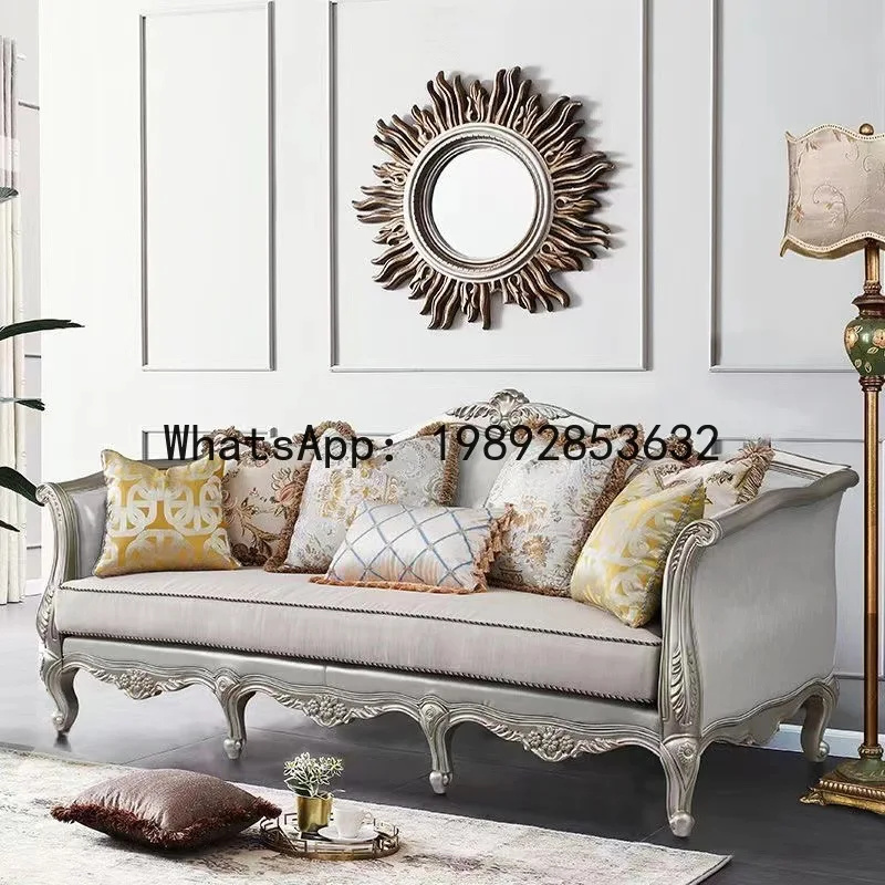 H5.15  all-solid wood sofa lea - Art & Craft Fair reseña y precio