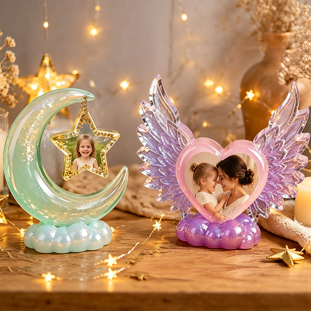 S0308 Heart Shaped Photo Frame - Art Craft And Design reseña y precio