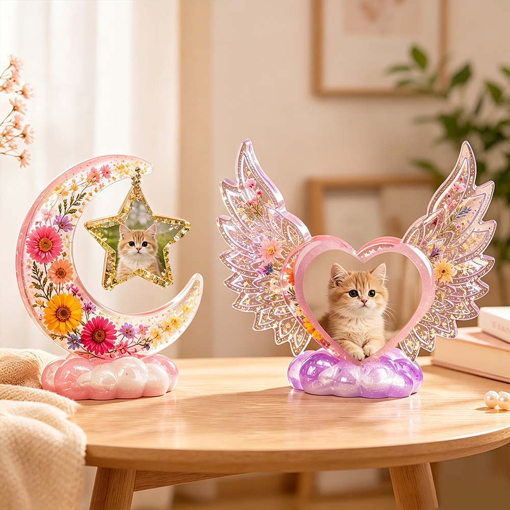 S0308 Heart Shaped Photo Frame - Art Craft And Design reseña y precio