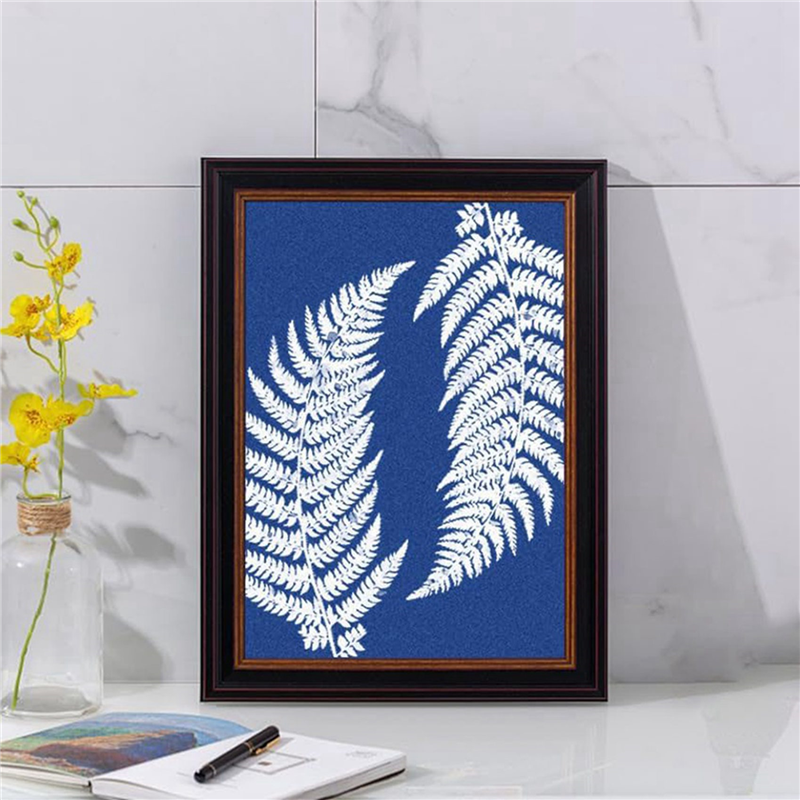 60 Sheets Cyanotype Paper, Sun - Art Craft Kits For Kids reseña y precio