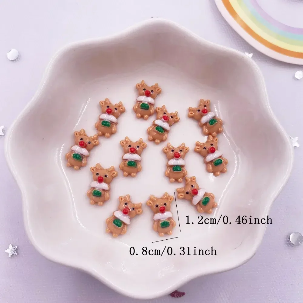 50pcs Resin Mini Colorful Chri - Art Craft Christmas Tree reseña y precio