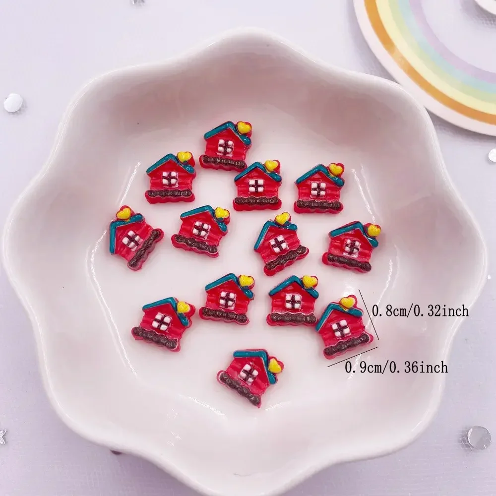 50pcs Resin Mini Colorful Chri - Art Craft Christmas Tree reseña y precio