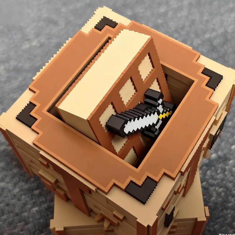 Pixel Art Crafting Table Model - Art Craft Game reseña y precio