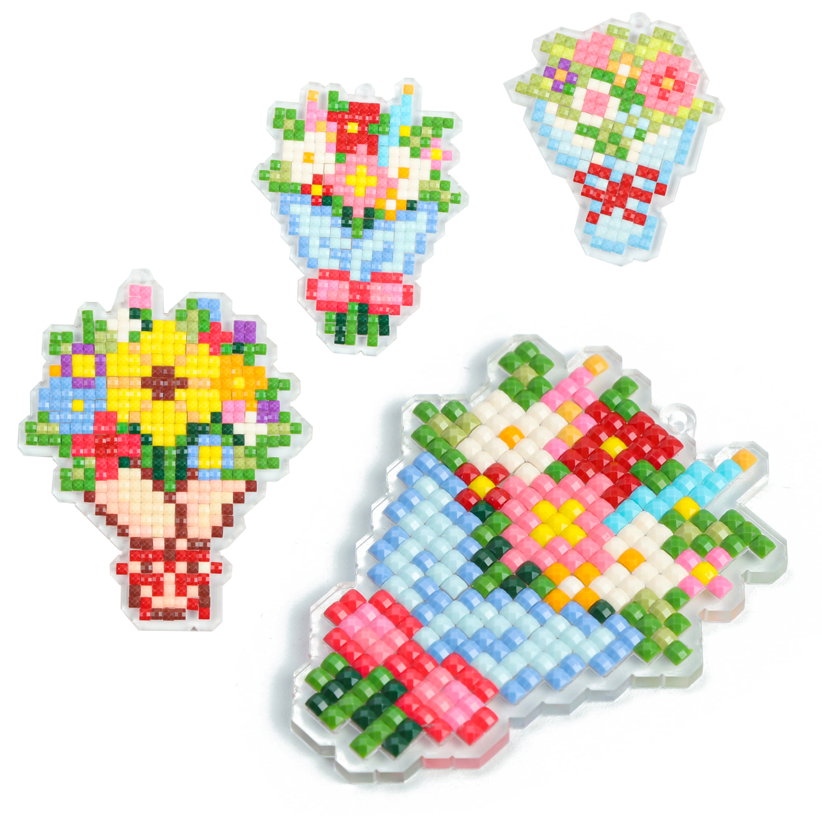 FOREVER YOUNG 3PCS Bouquet Acr - Art Craft Kits For Kids reseña y precio