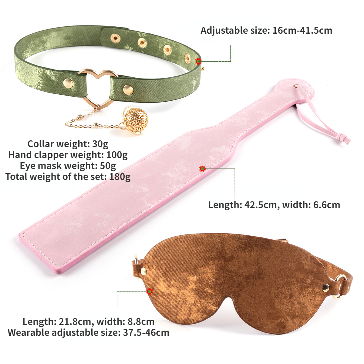 4 Colors Fetish BDSM Bondage E - Leather Tooling Kit reseña y precio