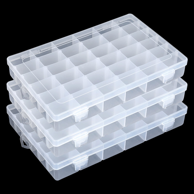 36 Grids Plastic Organizer Box - Art Craft Display reseña y precio