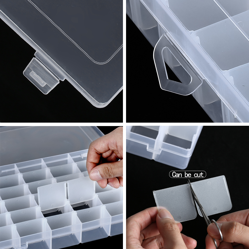 36 Grids Plastic Organizer Box - Art Craft Display reseña y precio