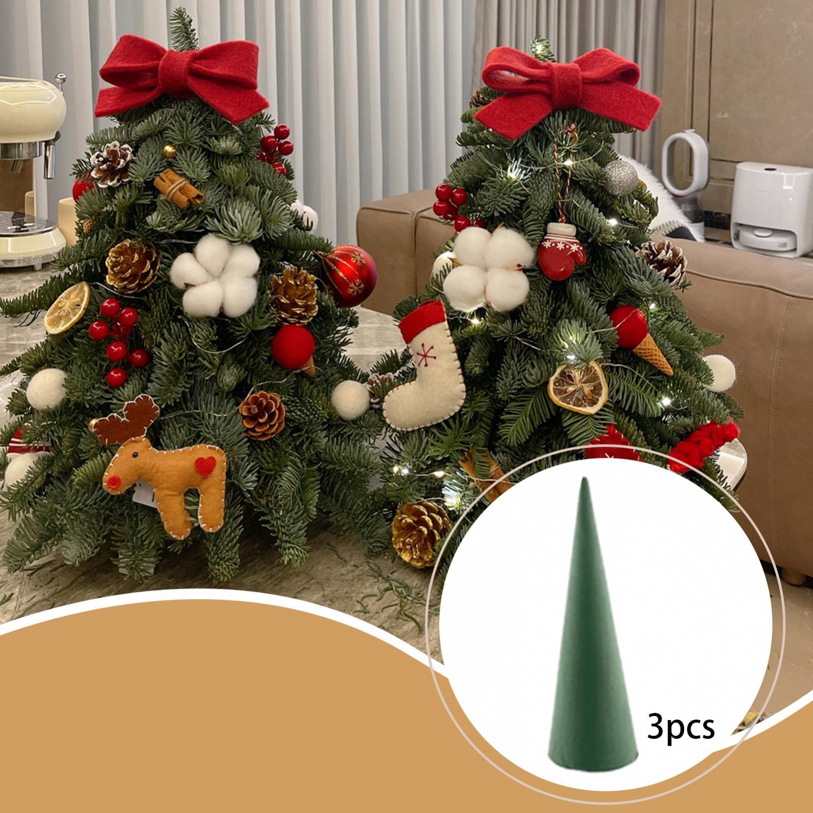 Floral Christmas Tree Cone Ver - Art Craft Christmas Tree reseña y precio