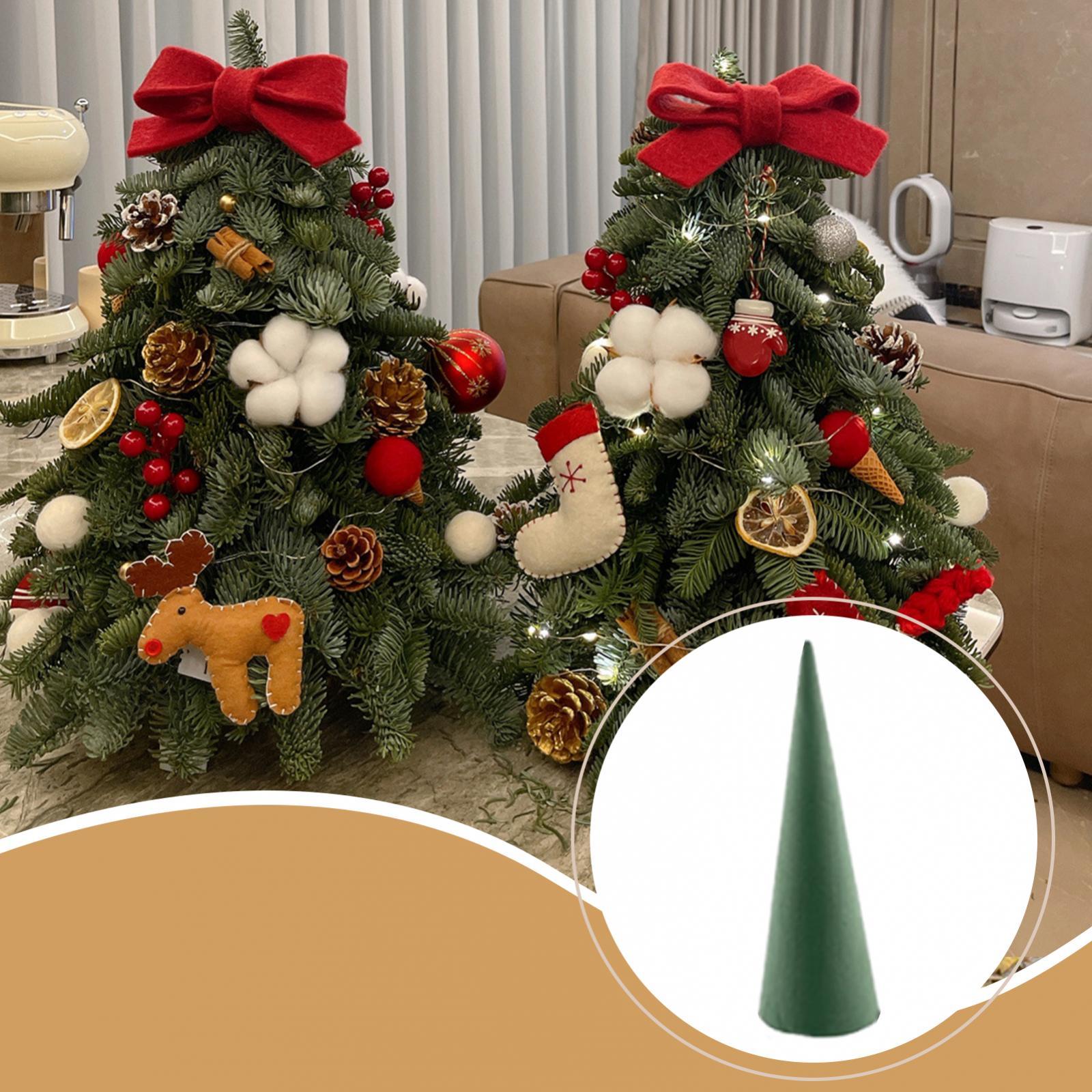 Floral Christmas Tree Cone Ver - Art Craft Christmas Tree reseña y precio