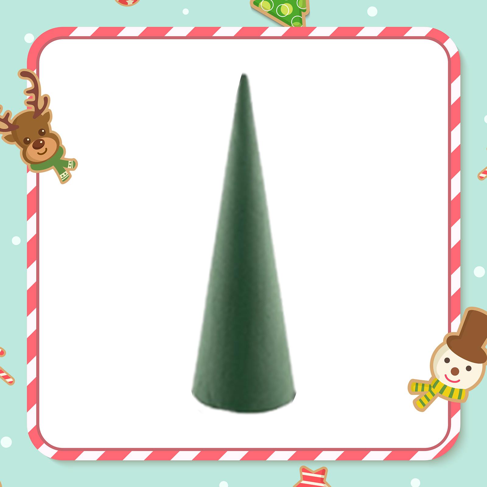Floral Christmas Tree Cone Ver - Art Craft Christmas Tree reseña y precio