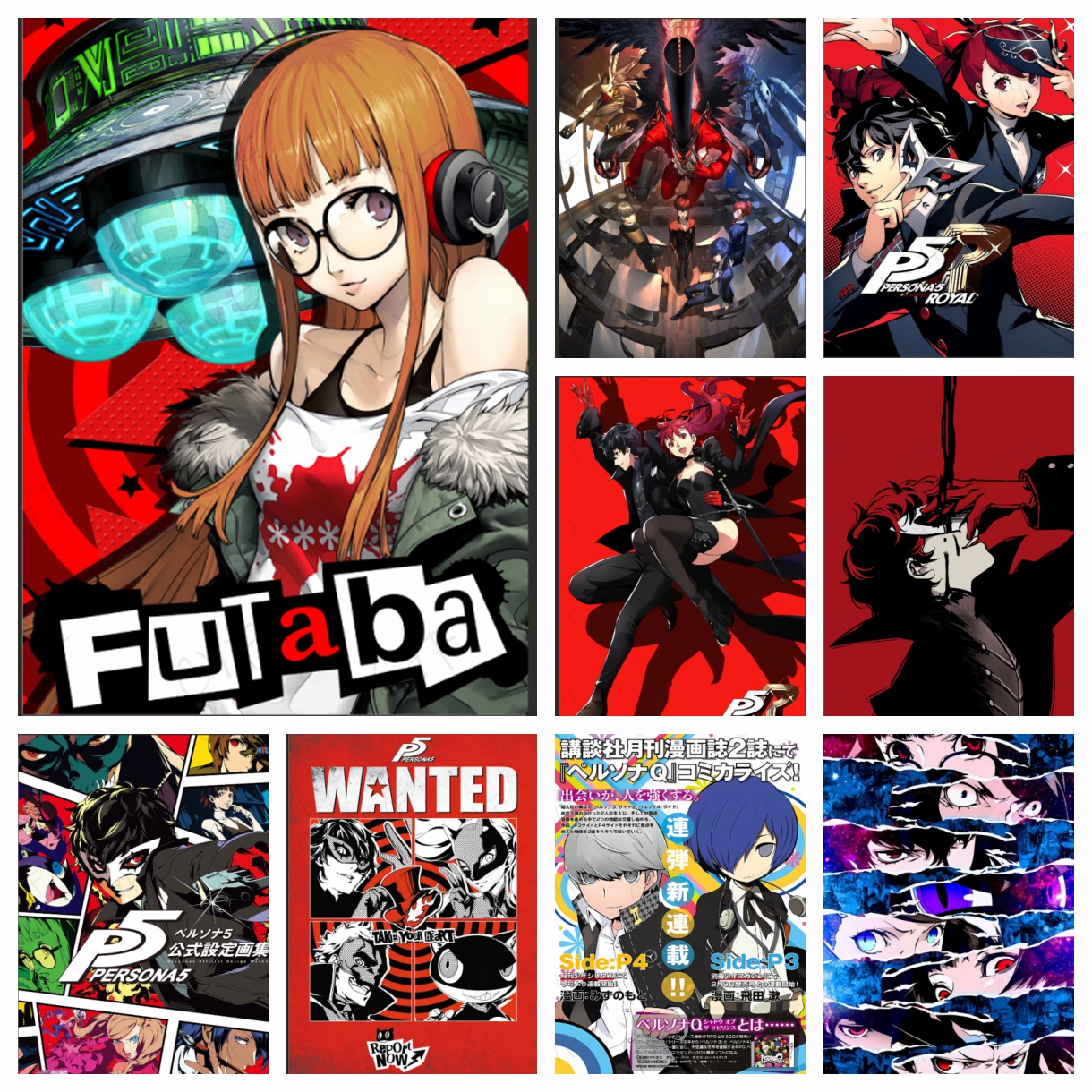 P-Persona 3 4 5 Royal Anime Ga - Art Craft Game reseña y precio