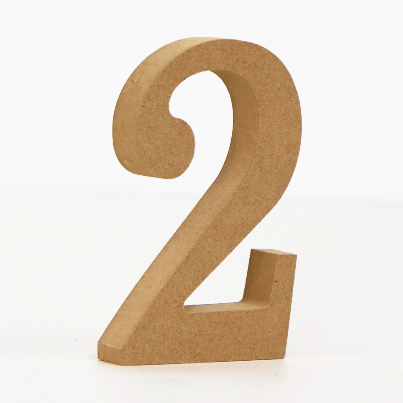 1pc 10cm Wood Color Numbers 0- - Art Craft Number reseña y precio